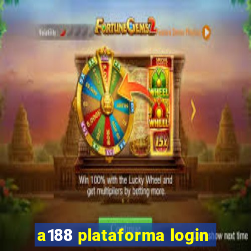 a188 plataforma login